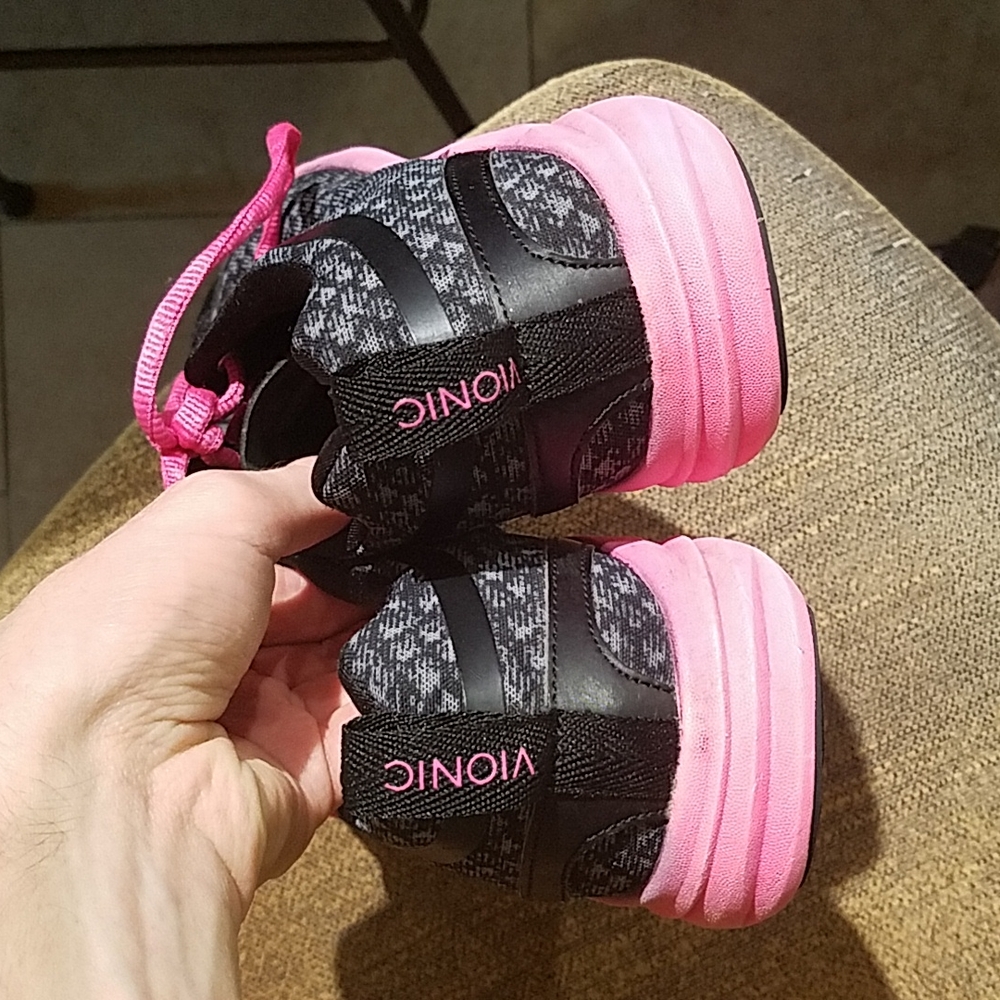 Vionic Python Multicolor Print Lace Up Sneakers R… - image 4